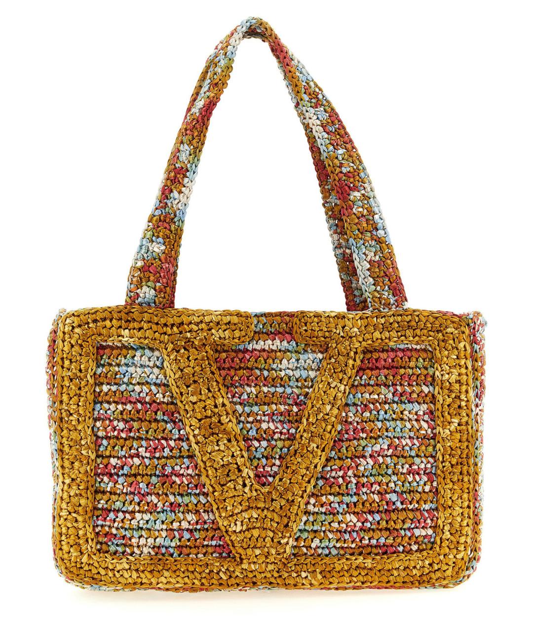 VALENTINO Мульти пелетеная сумка тоут, фото 1