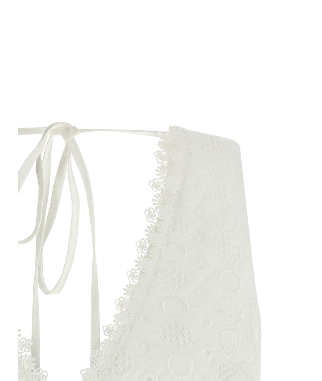 PINKO Белая хлопковая блузы, фото 3