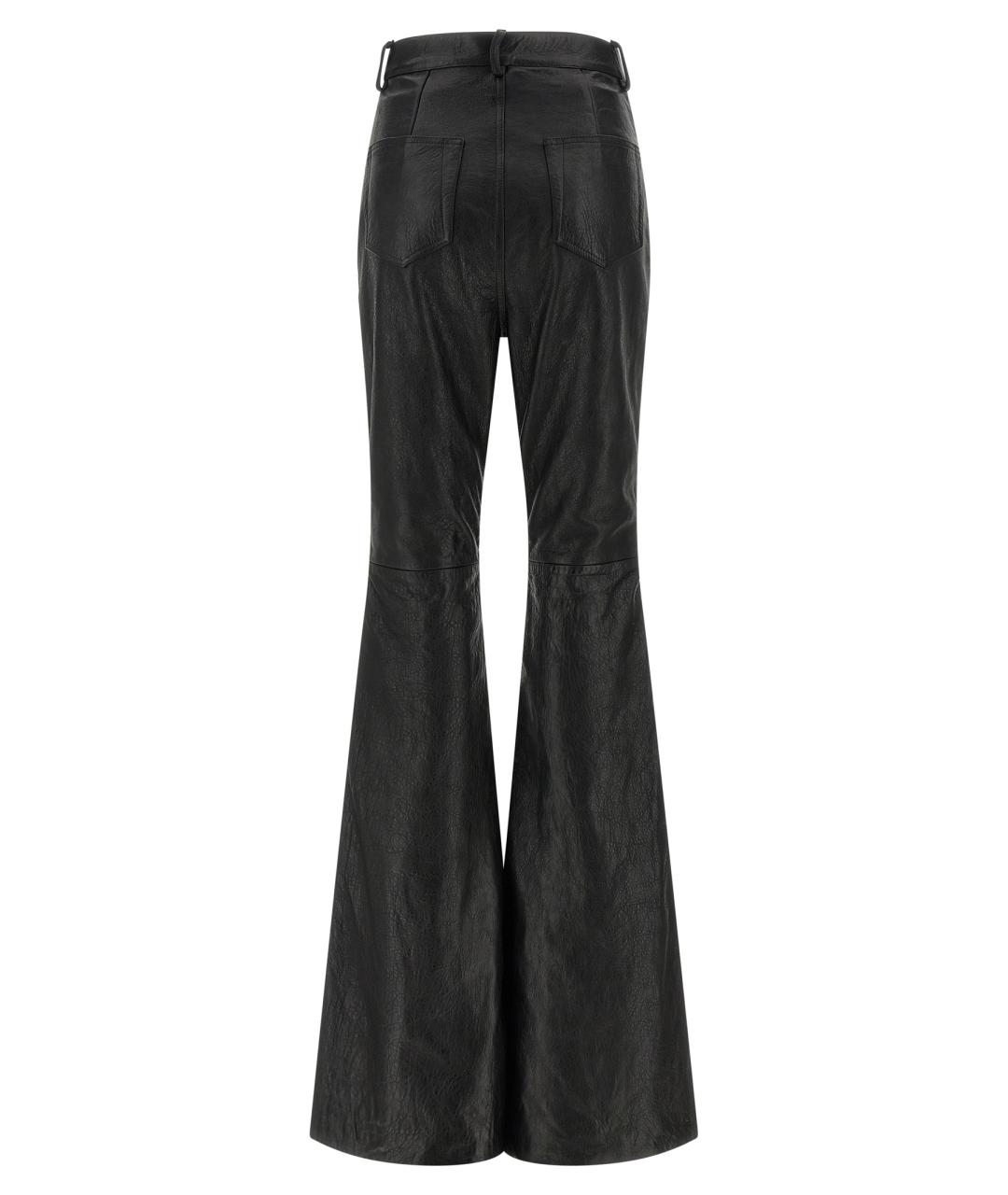 RICK OWENS Черные джинсы клеш, фото 2