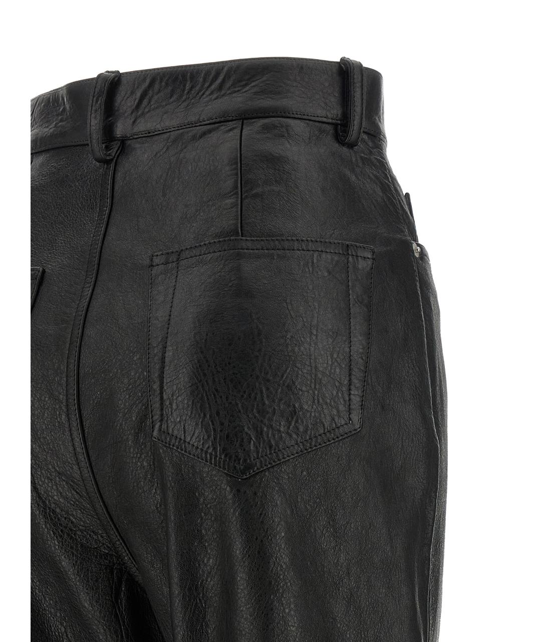 RICK OWENS Черные джинсы клеш, фото 4