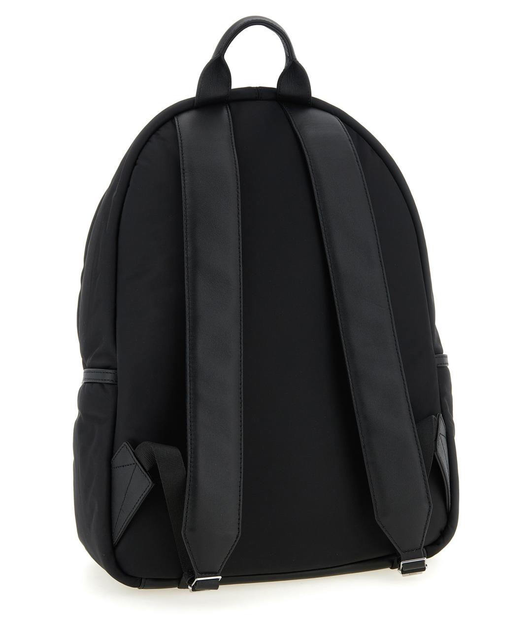 Ami Paris Черный тканевый рюкзак, фото 2