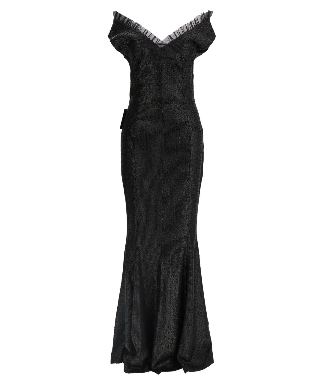 NORMA KAMALI Черное полиэстеровое вечернее платье, фото 1