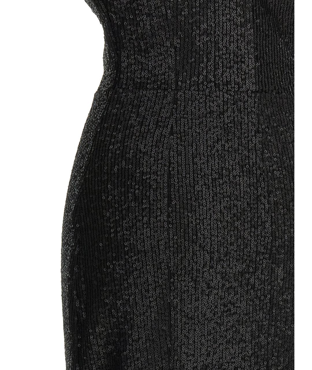 NORMA KAMALI Черное полиэстеровое вечернее платье, фото 4