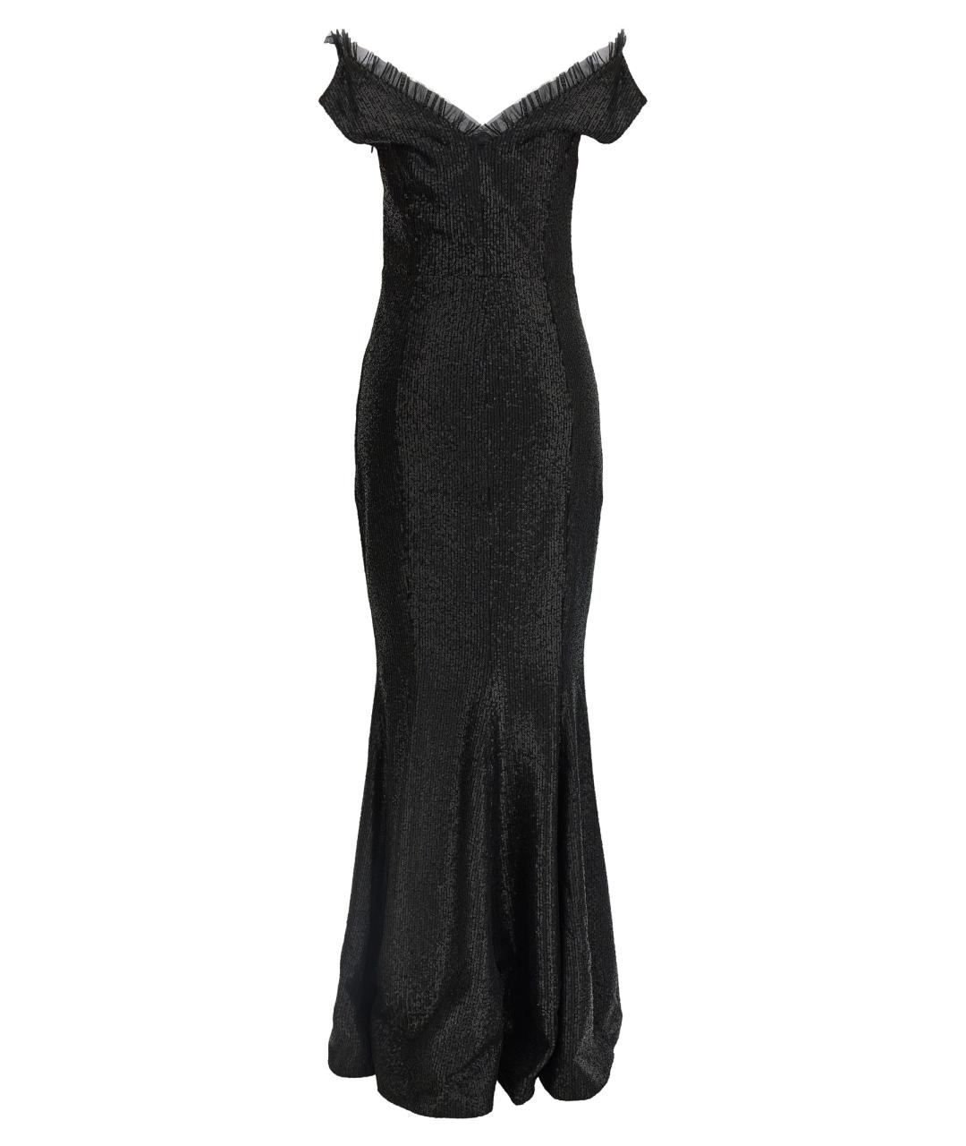 NORMA KAMALI Черное полиэстеровое вечернее платье, фото 2