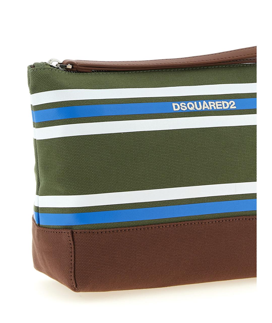 DSQUARED2 Мульти тканевая косметичка, фото 3