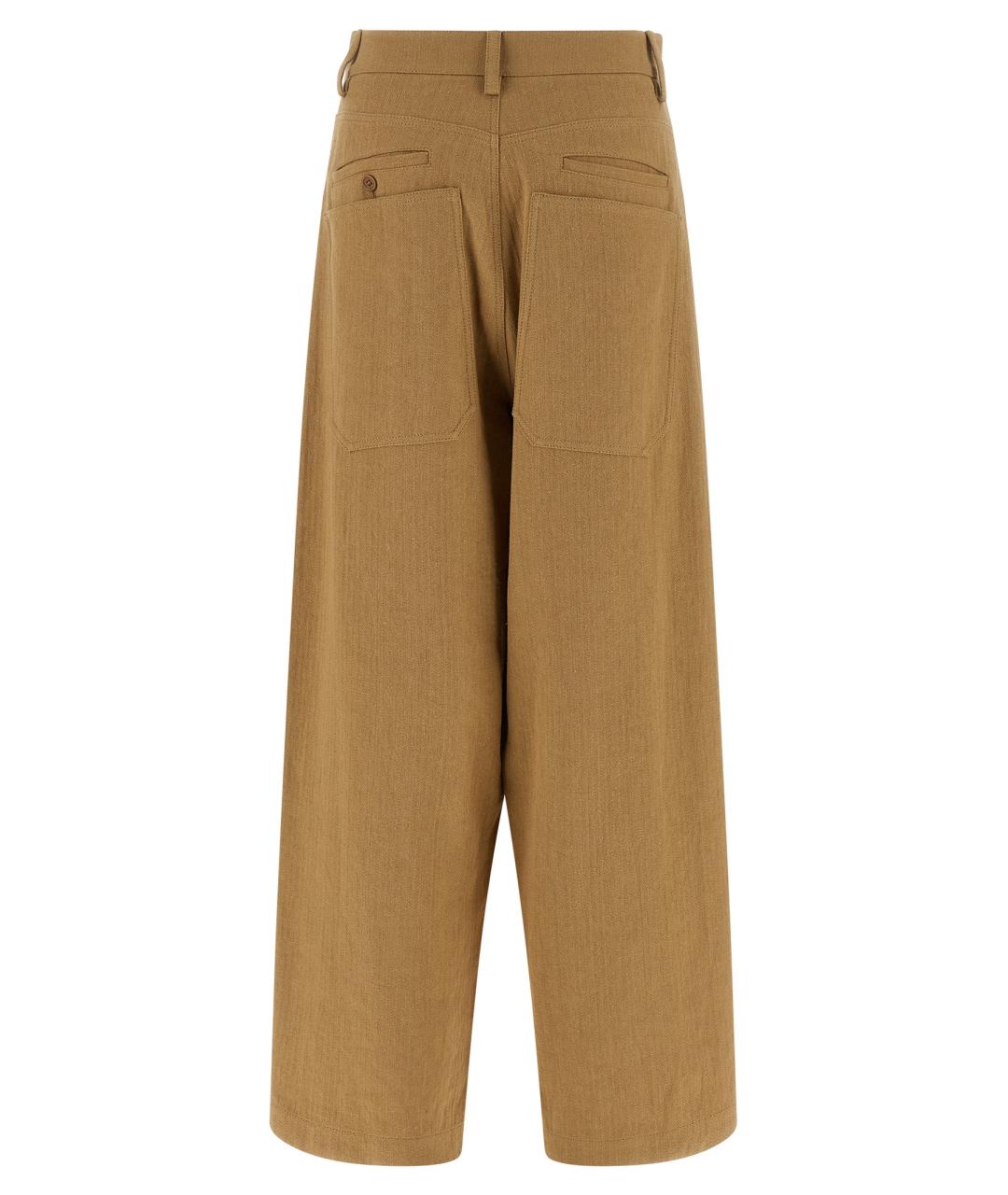 JEJIA Горчичные хлопковые прямые брюки, фото 2