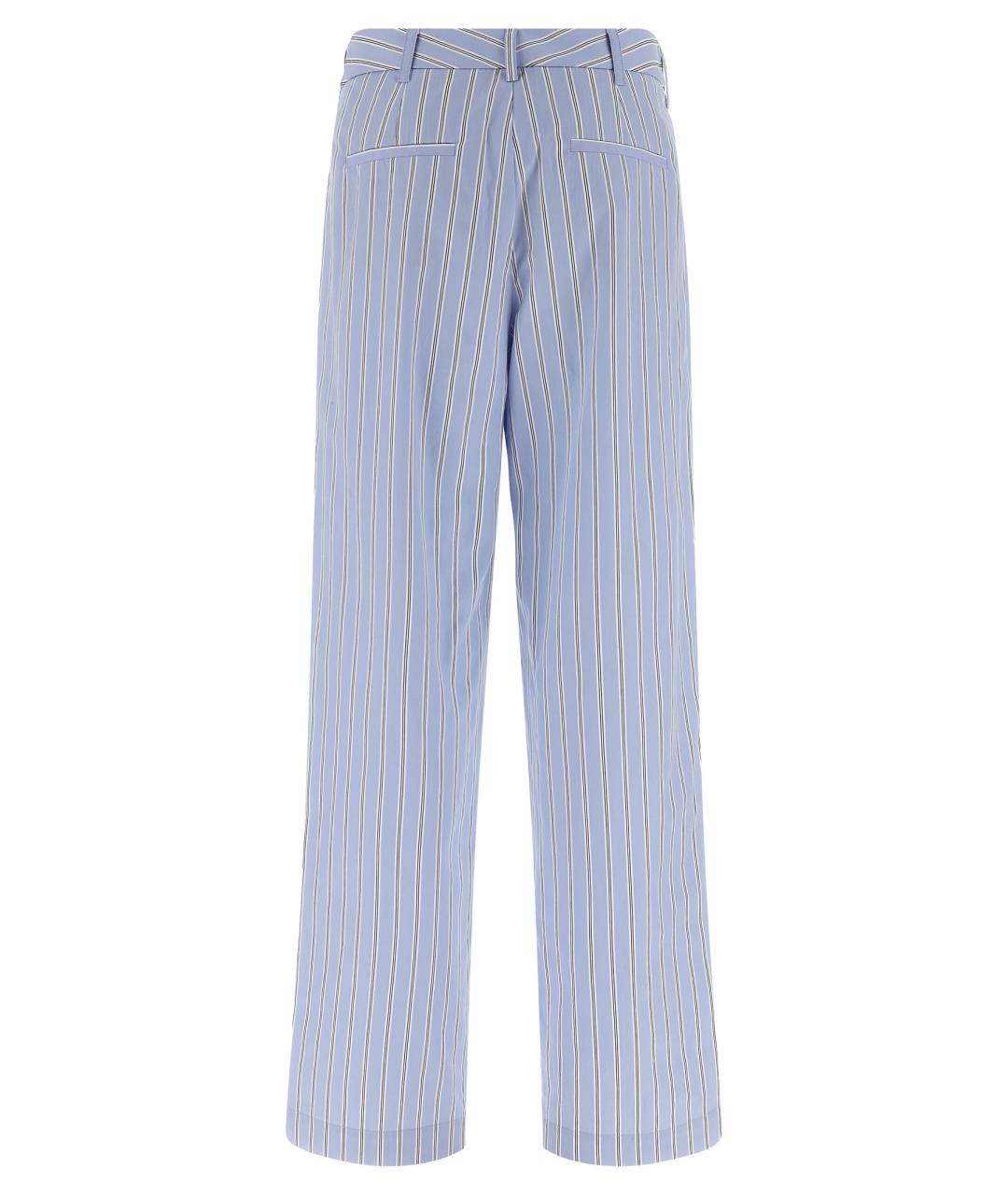 JEJIA Голубые хлопковые прямые брюки, фото 2