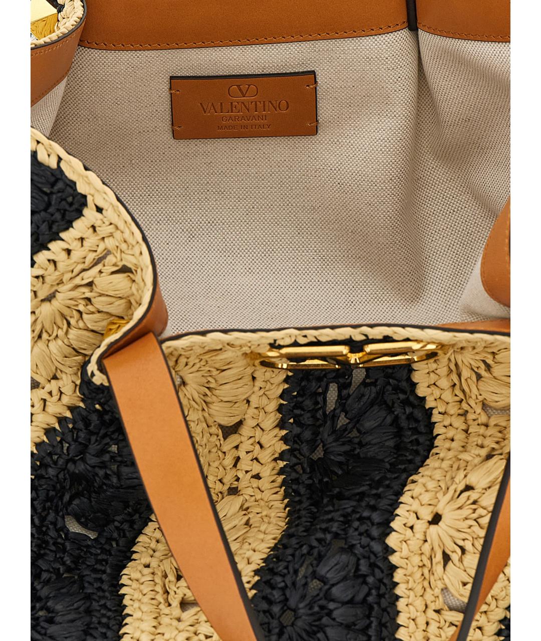 VALENTINO Мульти пелетеная сумка тоут, фото 4