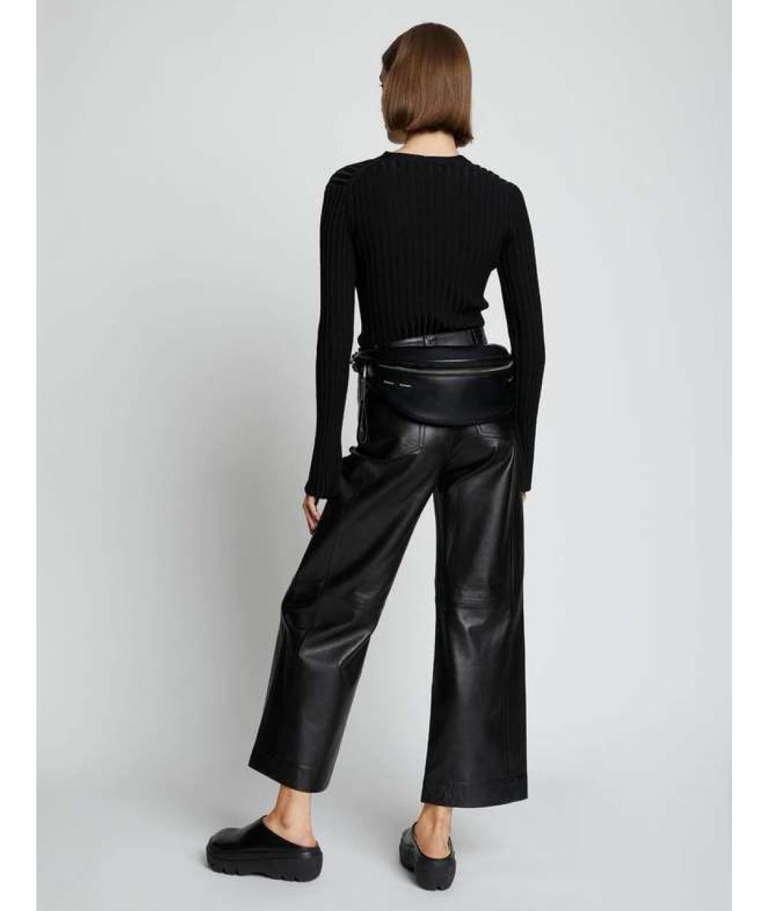 PROENZA SCHOULER Черная кожаная поясная сумка, фото 6