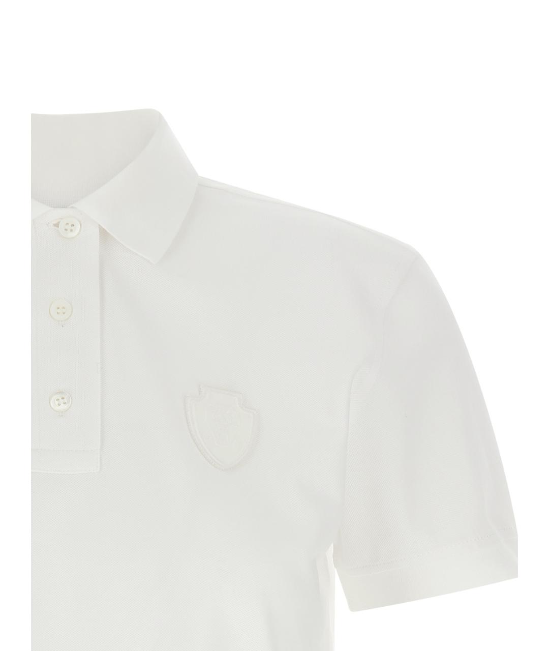 BRUNELLO CUCINELLI Белая хлопковая футболка, фото 3