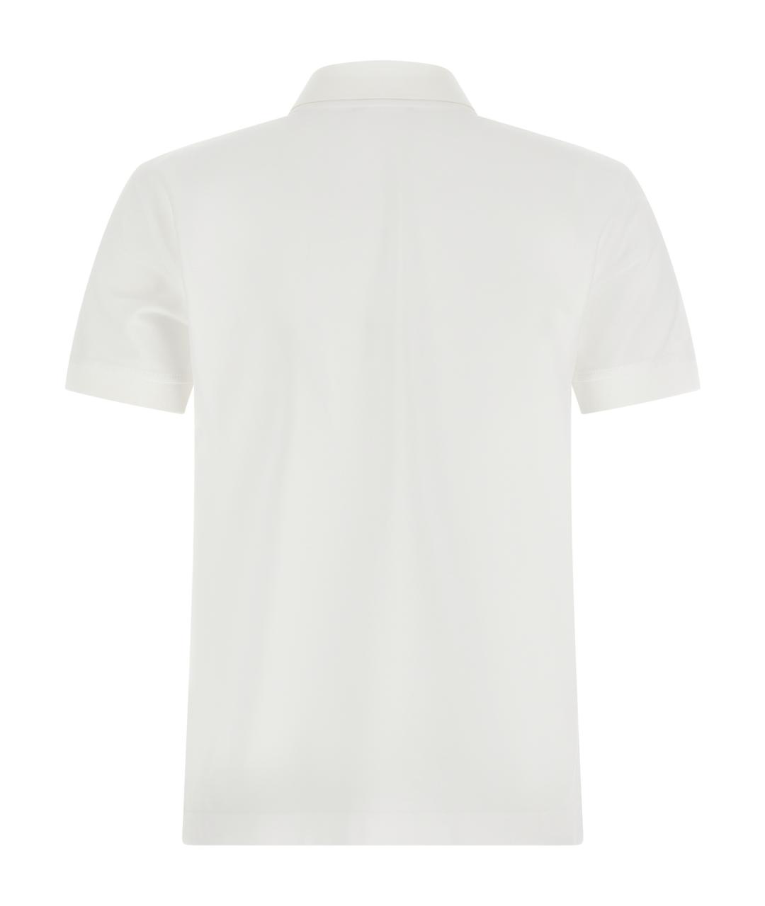 BRUNELLO CUCINELLI Белая хлопковая футболка, фото 2