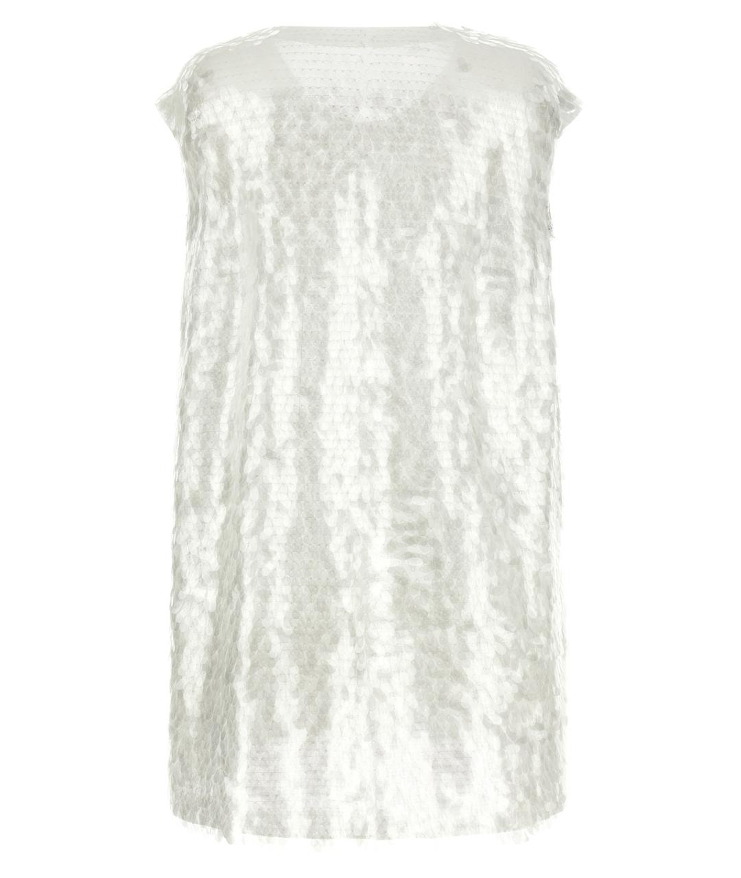 NORMA KAMALI Белая полиамидовая блузы, фото 2