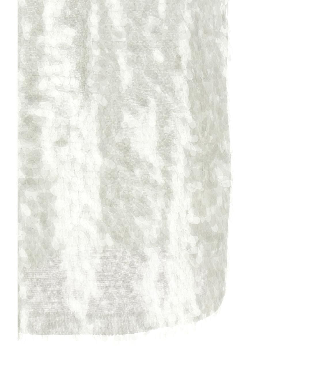 NORMA KAMALI Белая полиамидовая блузы, фото 4