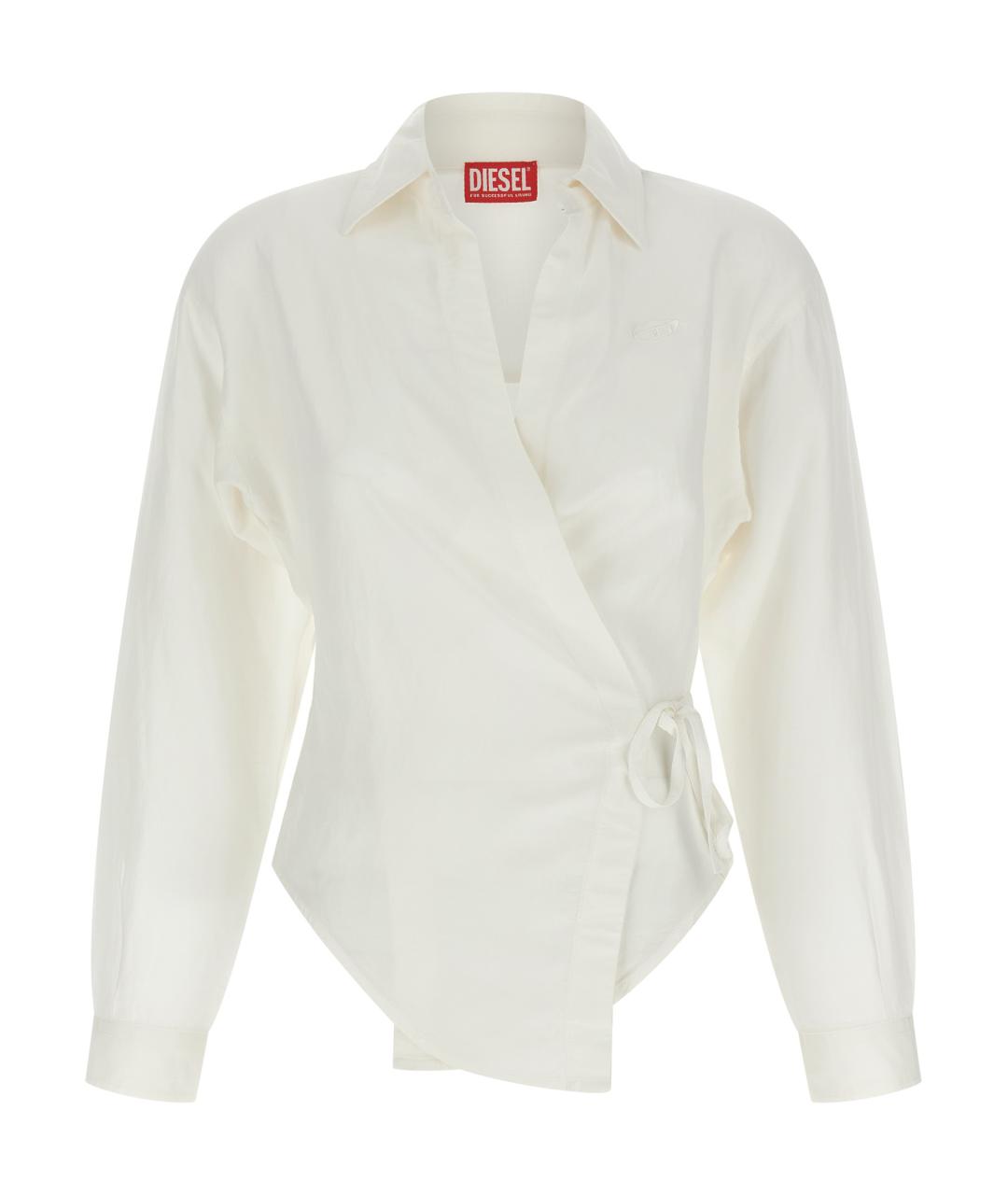 DIESEL Белая вискозная блузы, фото 1