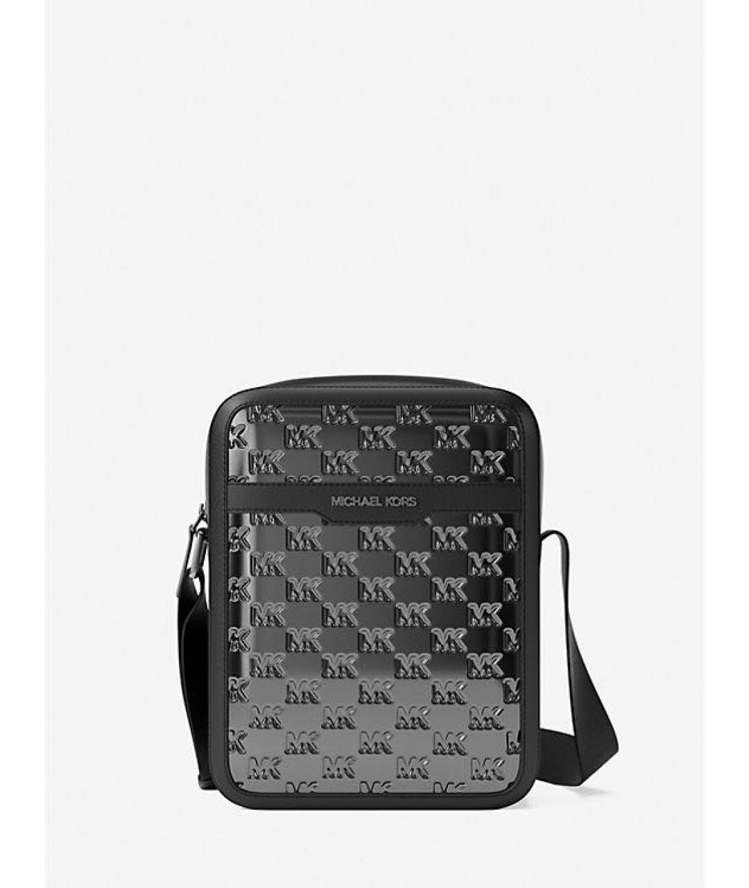 MICHAEL KORS Черная барсетка, фото 9