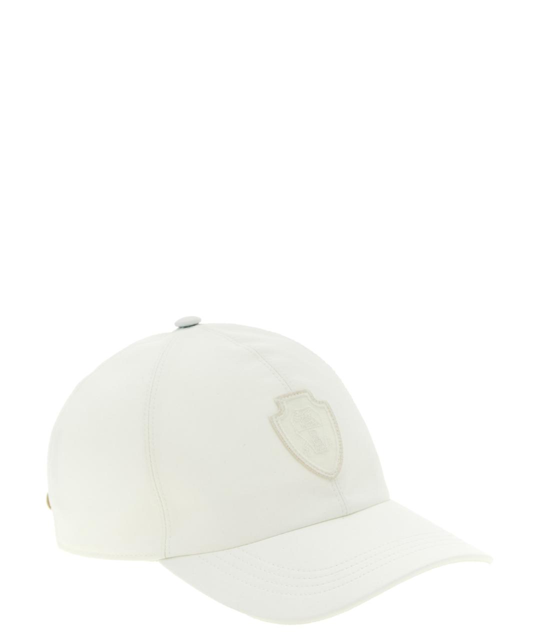 BRUNELLO CUCINELLI Белая кепка, фото 2