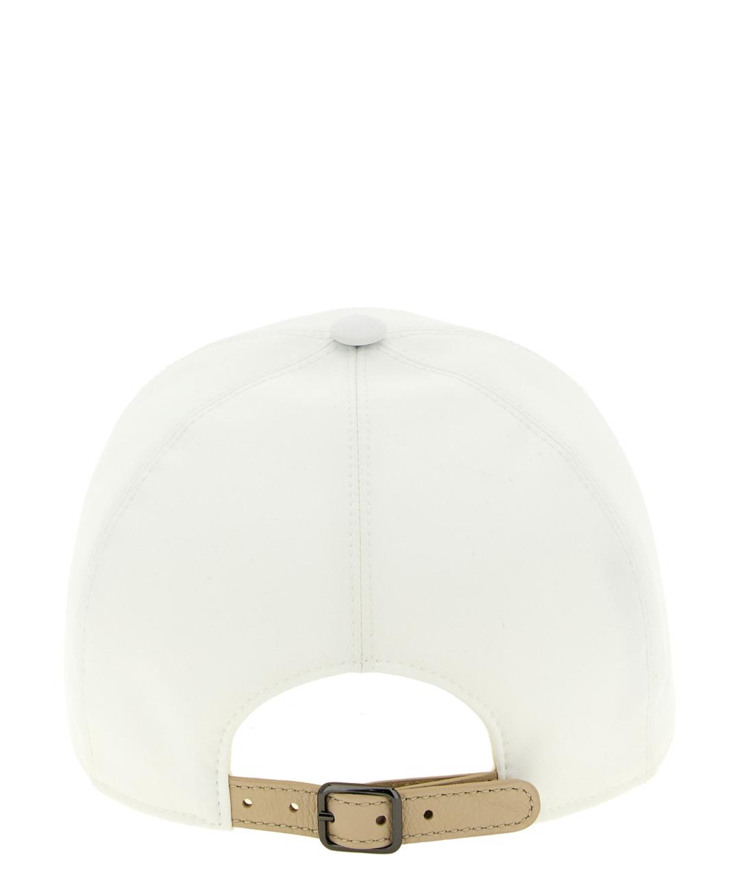 BRUNELLO CUCINELLI Белая кепка, фото 3