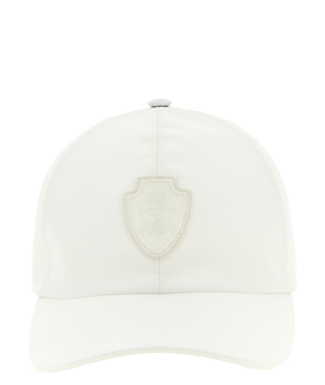 BRUNELLO CUCINELLI Белая кепка, фото 1