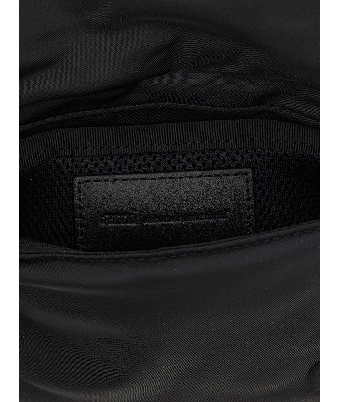 Ami Paris Коричневая синтетическая сумка на плечо, фото 4