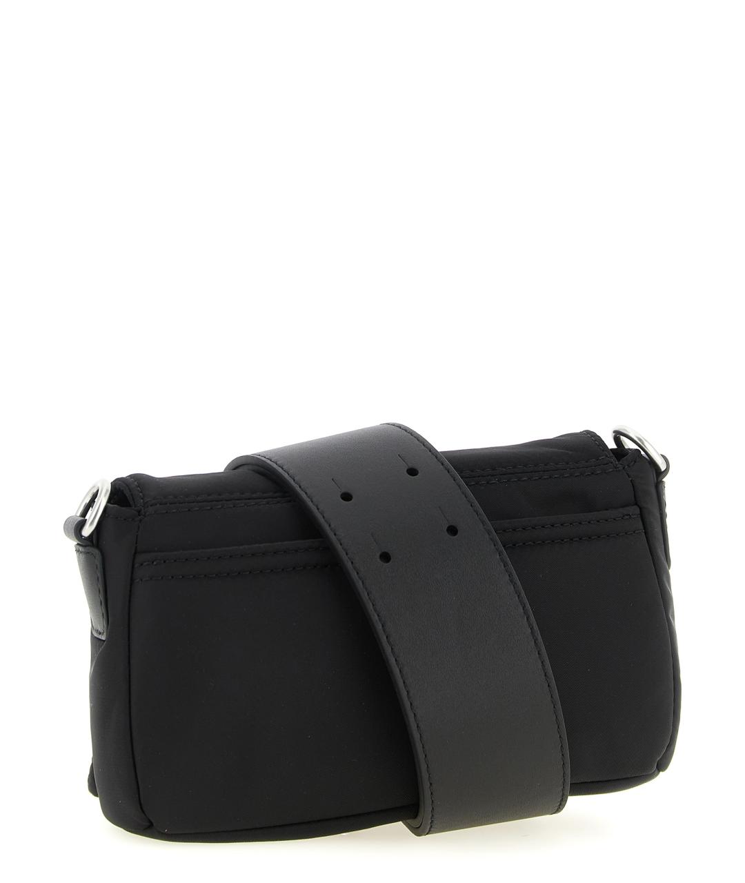 Ami Paris Коричневая синтетическая сумка на плечо, фото 2