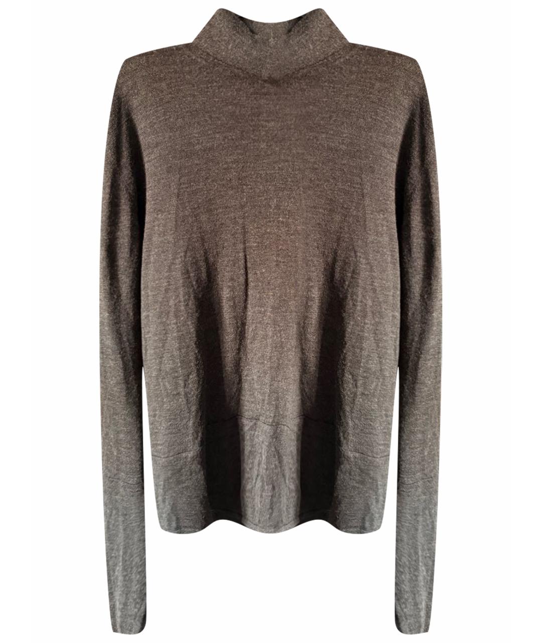 MAISON MARGIELA Серая хлопковая водолазка, фото 1