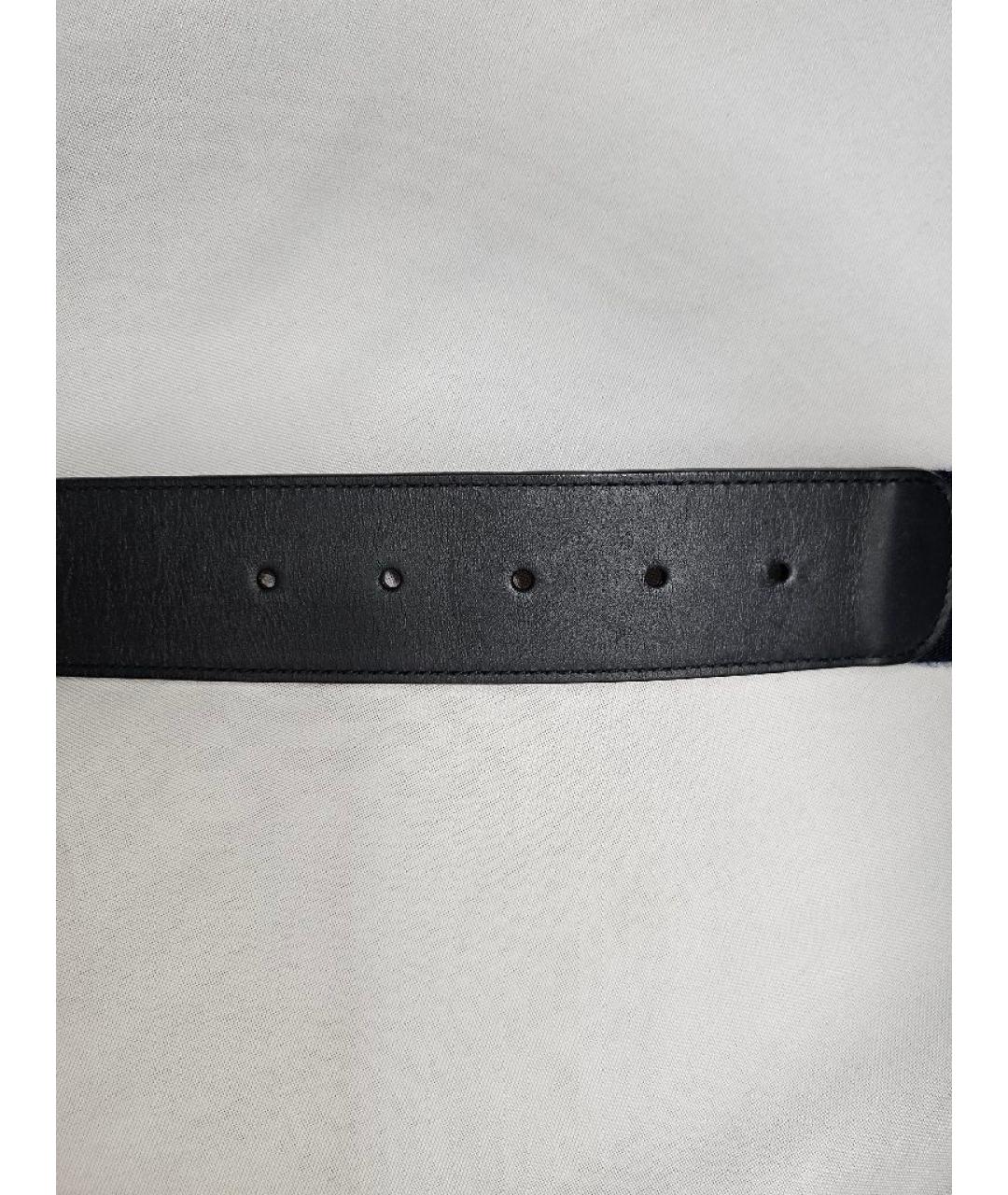 GUCCI Темно-синий ремень, фото 7