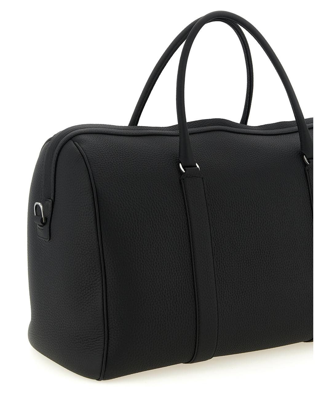 THE ROW Черная бархатная сумка тоут, фото 3