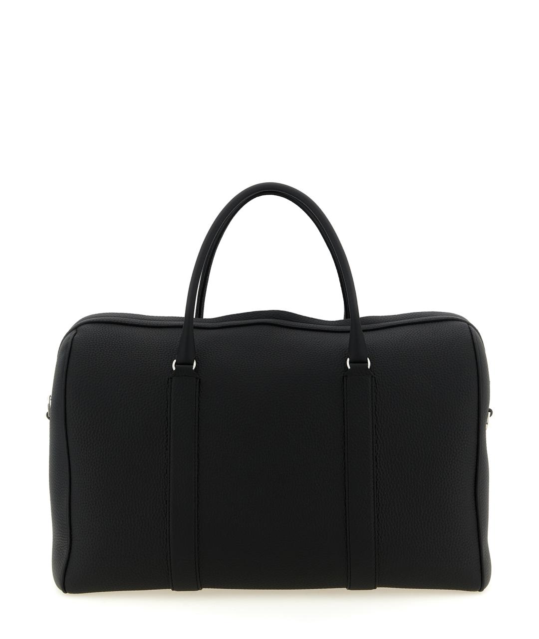 THE ROW Черная бархатная сумка тоут, фото 1