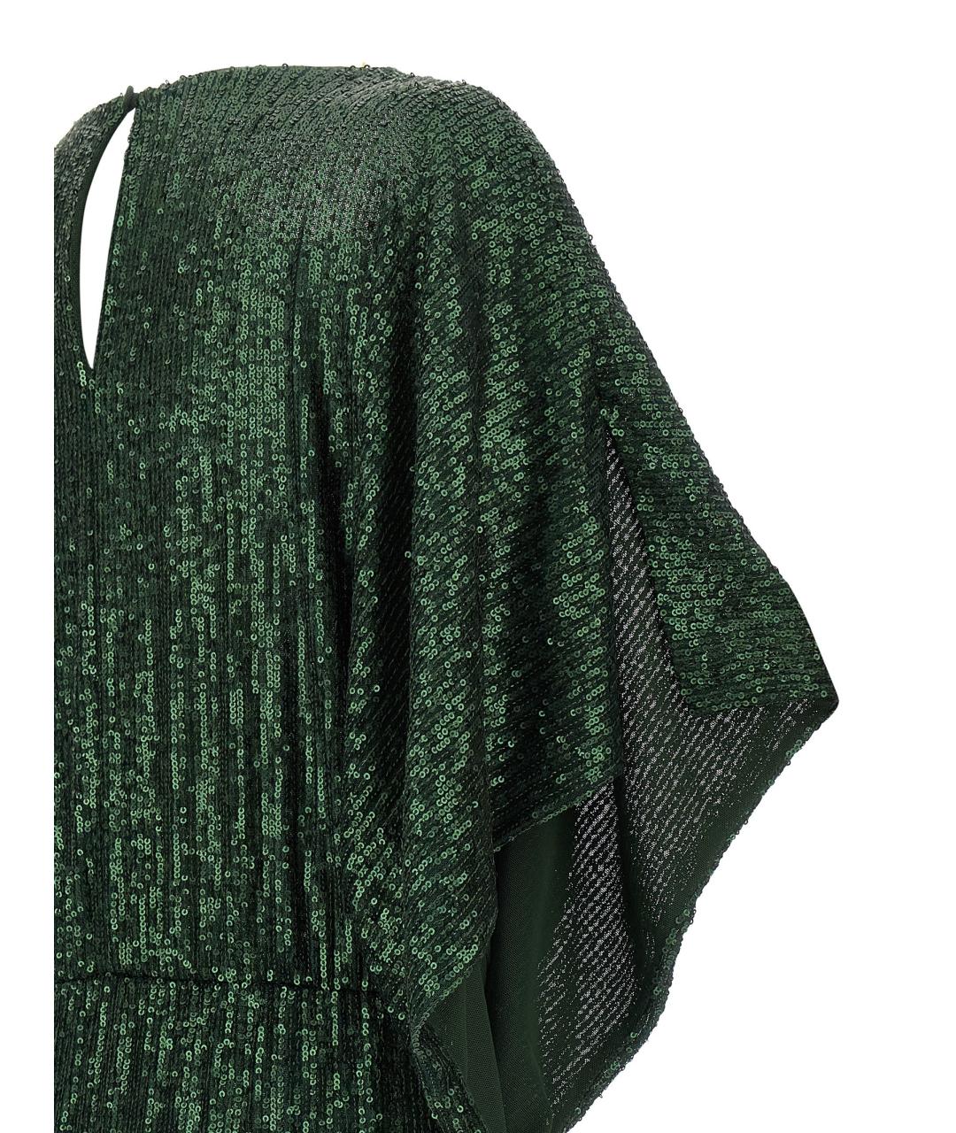 NORMA KAMALI Зеленые полиэстеровое вечернее платье, фото 4