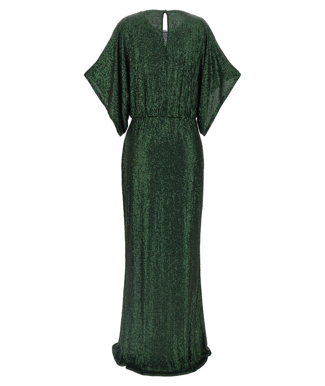 NORMA KAMALI Зеленые полиэстеровое вечернее платье, фото 2
