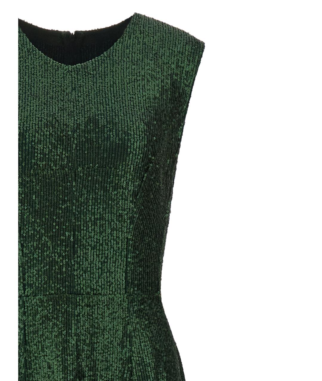 NORMA KAMALI Зеленые полиэстеровое вечернее платье, фото 3