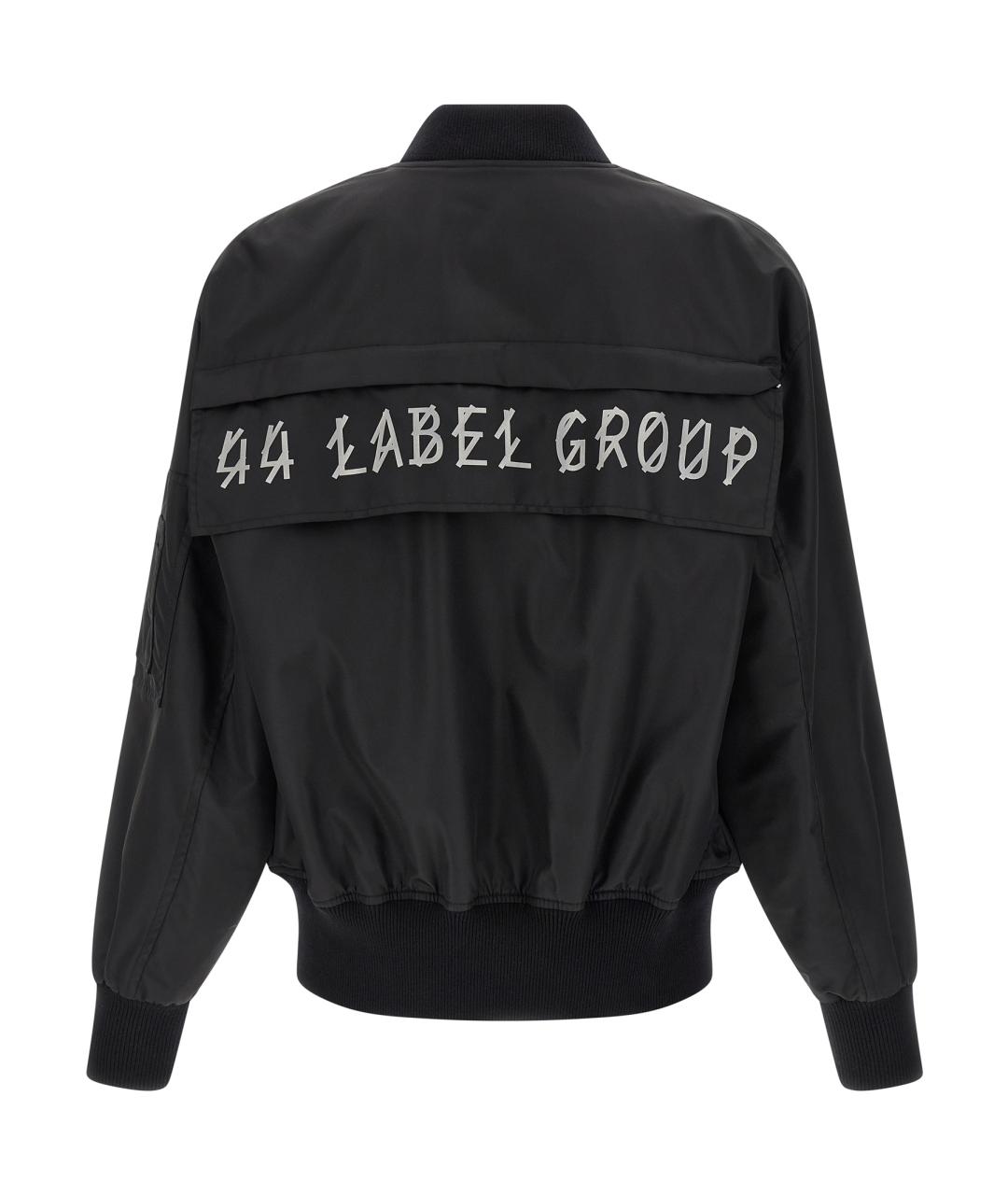 44 LABEL Черная полиамидовая куртка, фото 2