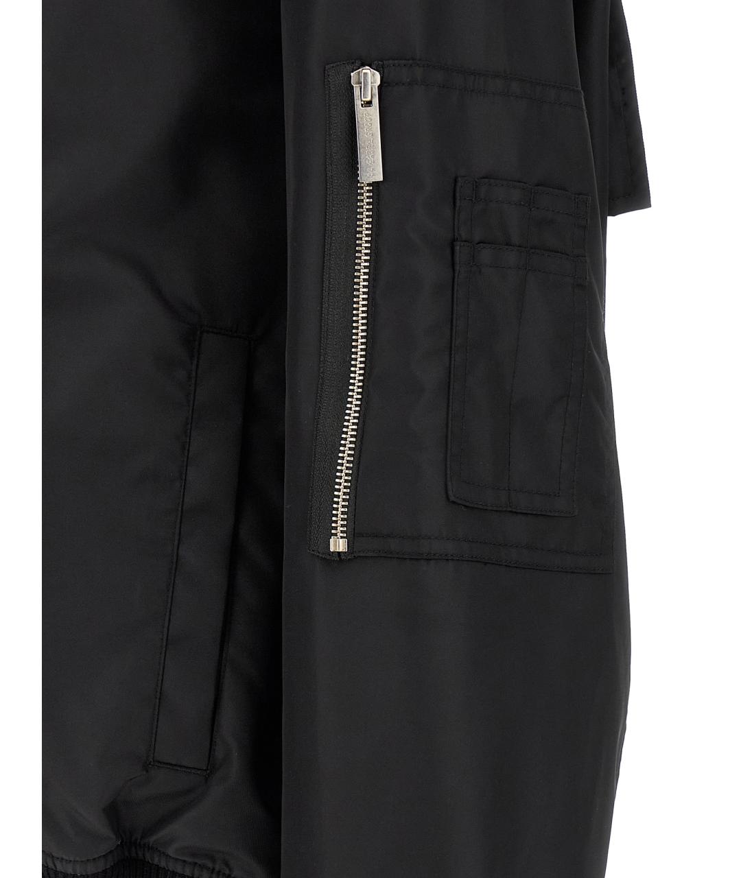 44 LABEL Черная полиамидовая куртка, фото 5