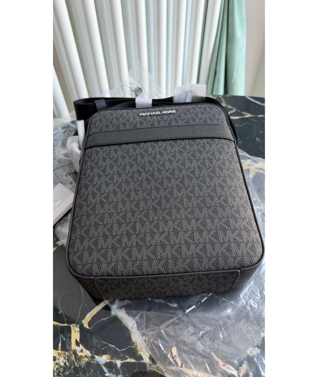 MICHAEL KORS Черная сумка на плечо, фото 6