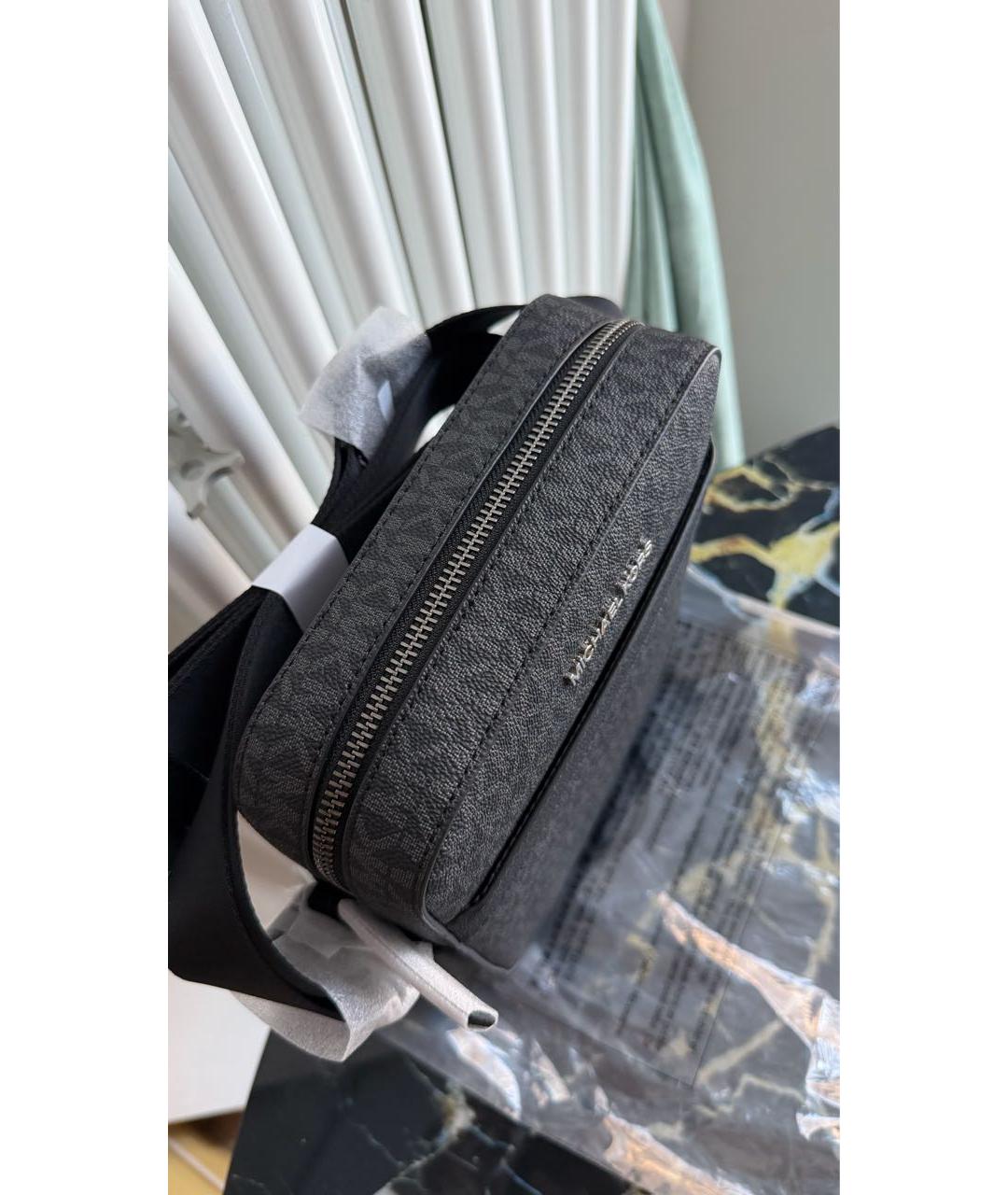 MICHAEL KORS Черная сумка на плечо, фото 4