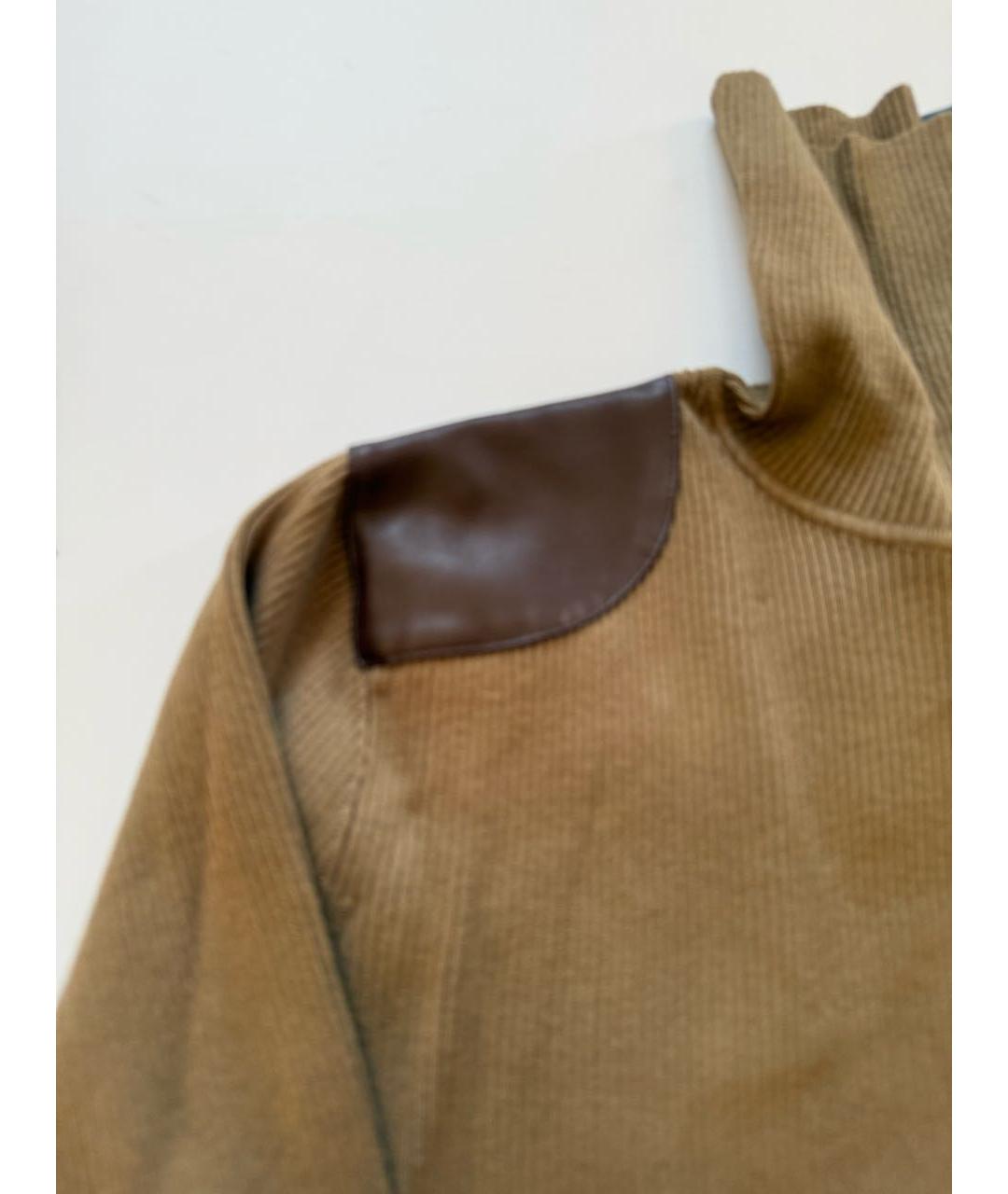 RALPH LAUREN Горчичная водолазка, фото 4