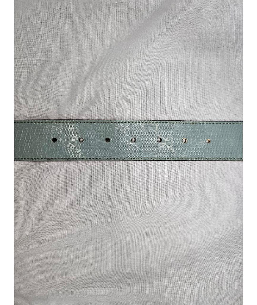 GUCCI Голубой ремень, фото 7