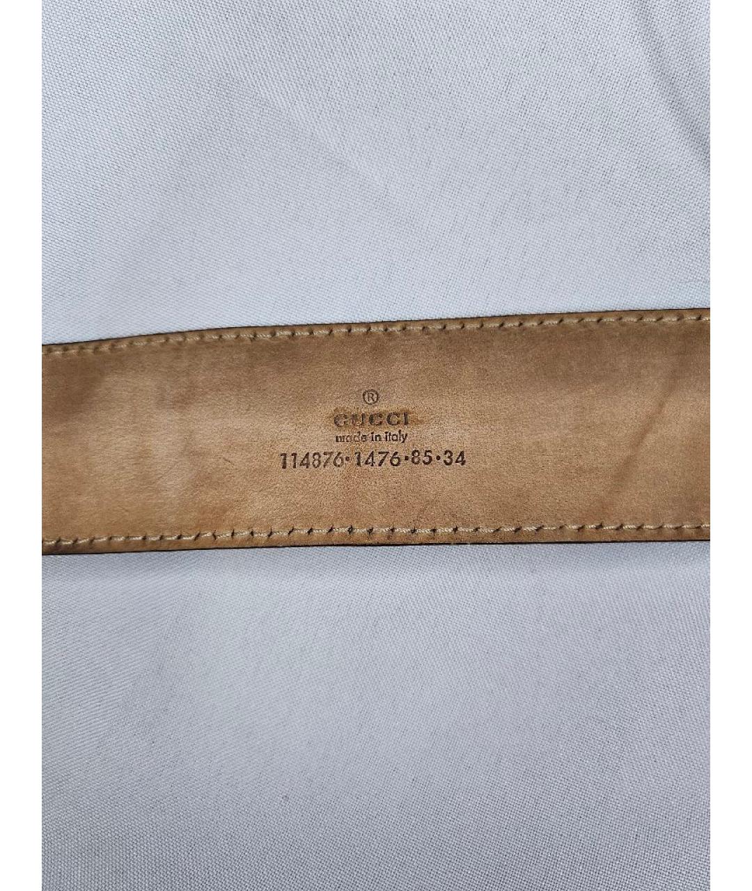 GUCCI Голубой ремень, фото 3