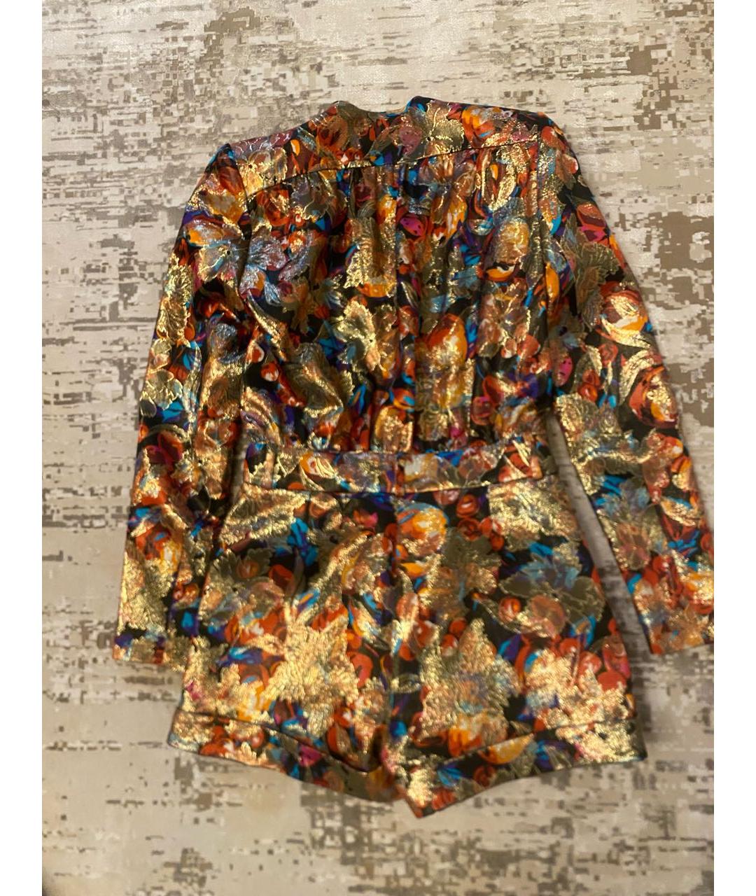 SAINT LAURENT Мульти вискозный комбинезон, фото 2