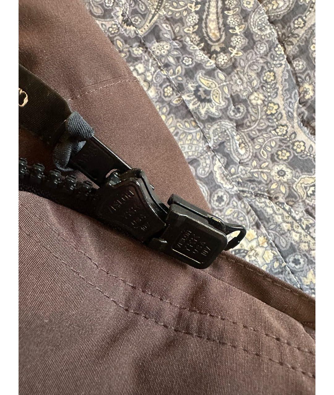 CANADA GOOSE Коричневый полиамидовый пуховик, фото 7