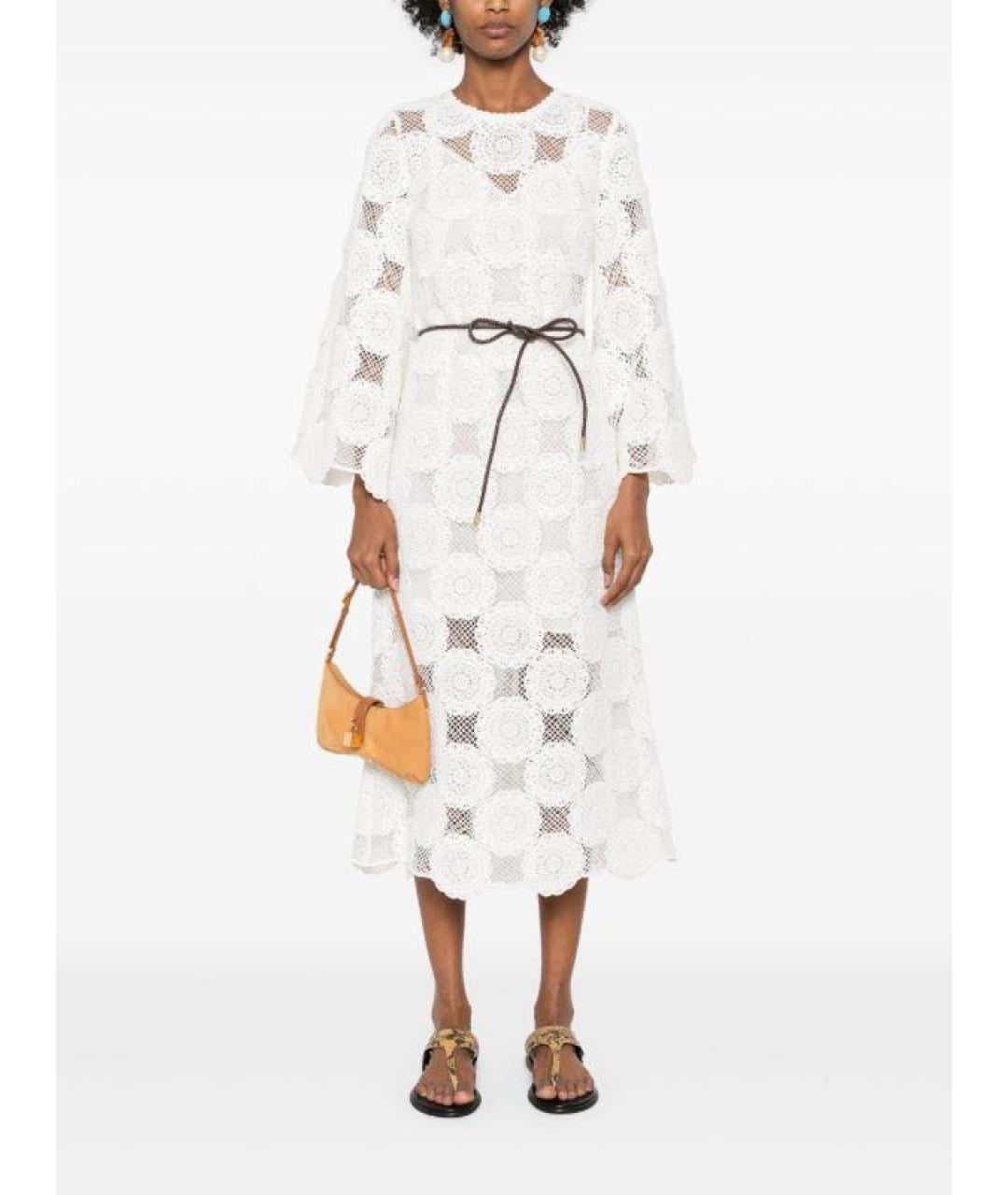 ZIMMERMANN Белое коктейльное платье, фото 4