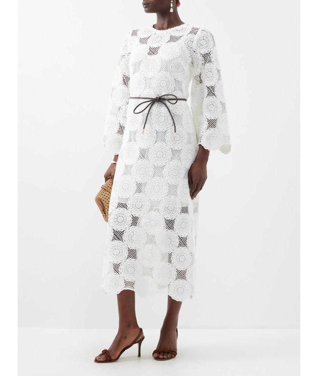 ZIMMERMANN Белое коктейльное платье, фото 2