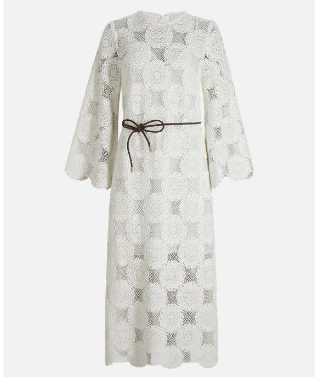 ZIMMERMANN Белое коктейльное платье, фото 5