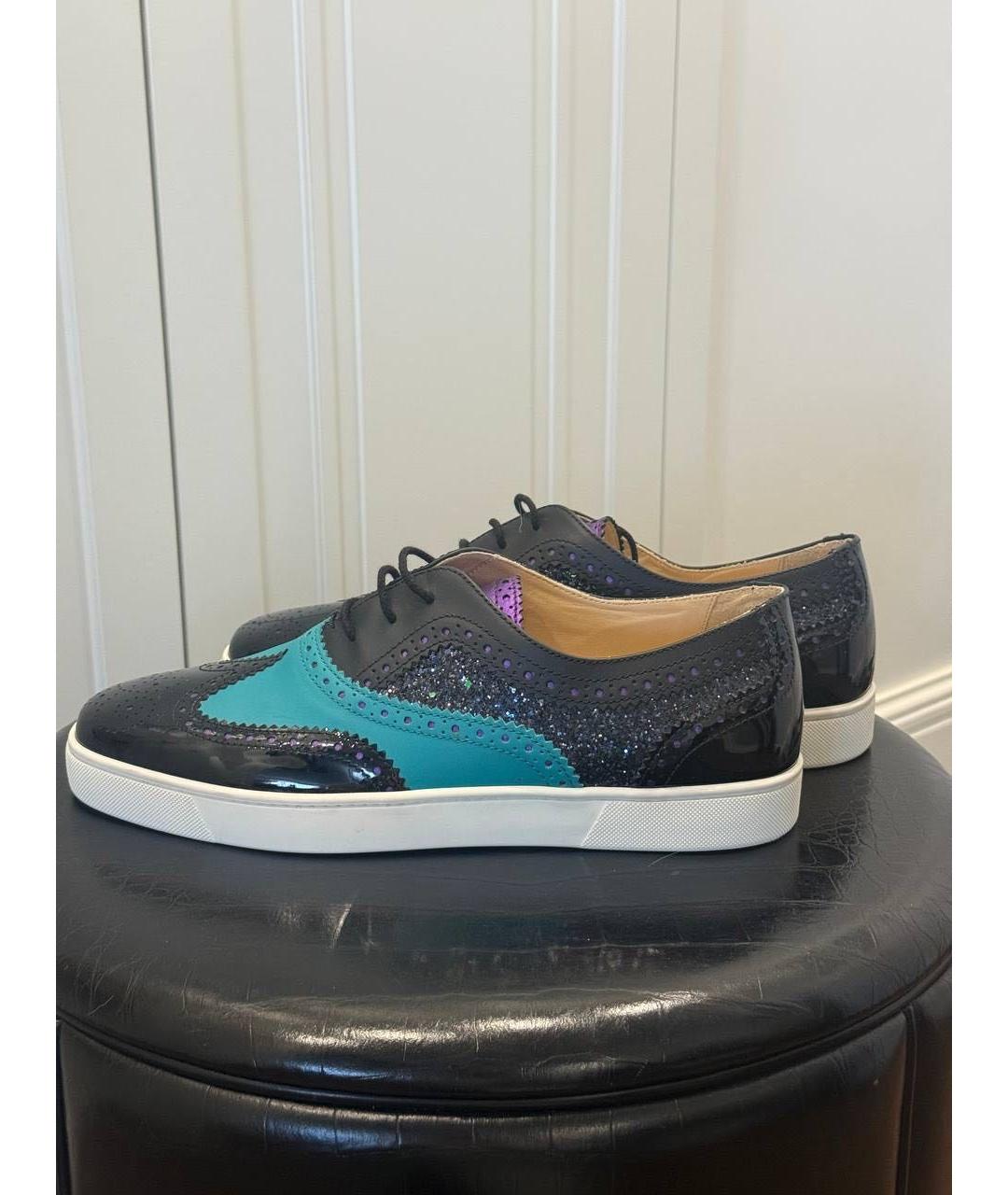 CHRISTIAN LOUBOUTIN Мульти кожаные туфли, фото 7