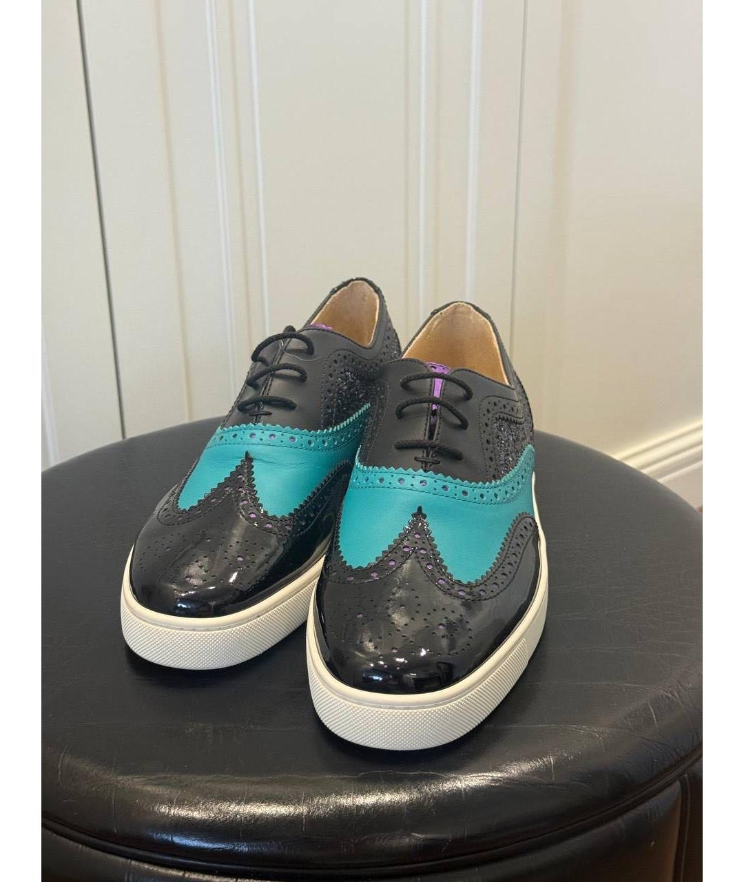 CHRISTIAN LOUBOUTIN Мульти кожаные туфли, фото 2