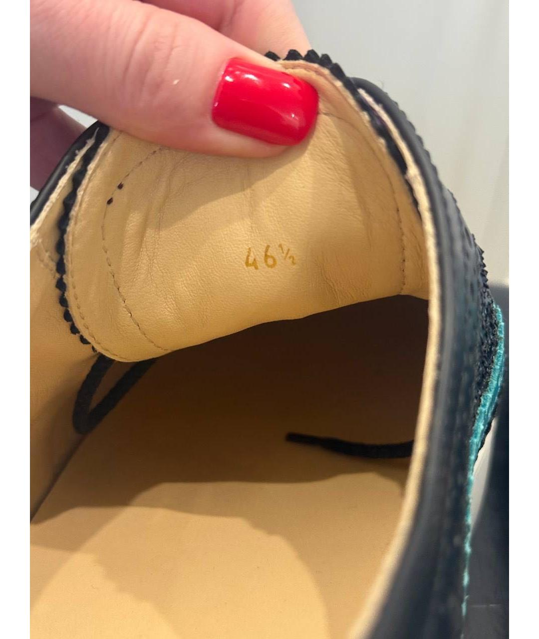 CHRISTIAN LOUBOUTIN Мульти кожаные туфли, фото 6