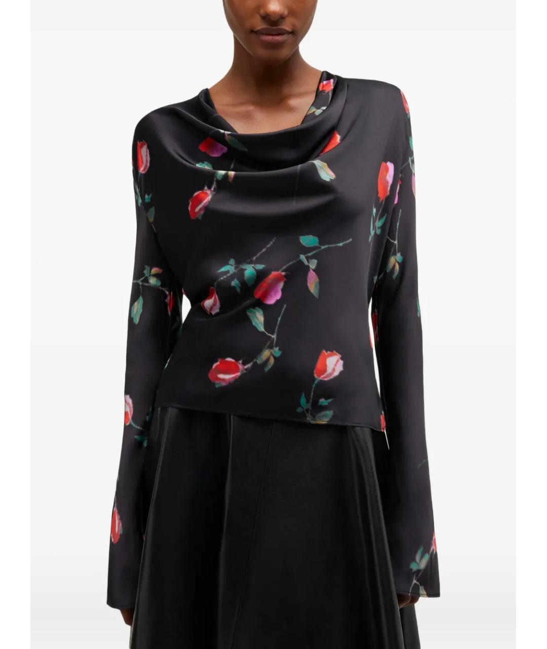 GANNI Мульти вискозная блузы, фото 3