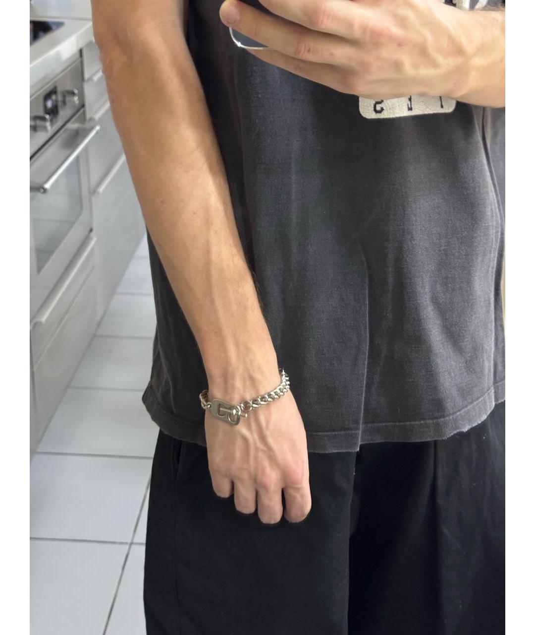 YOHJI YAMAMOTO Серебрянный браслет, фото 6