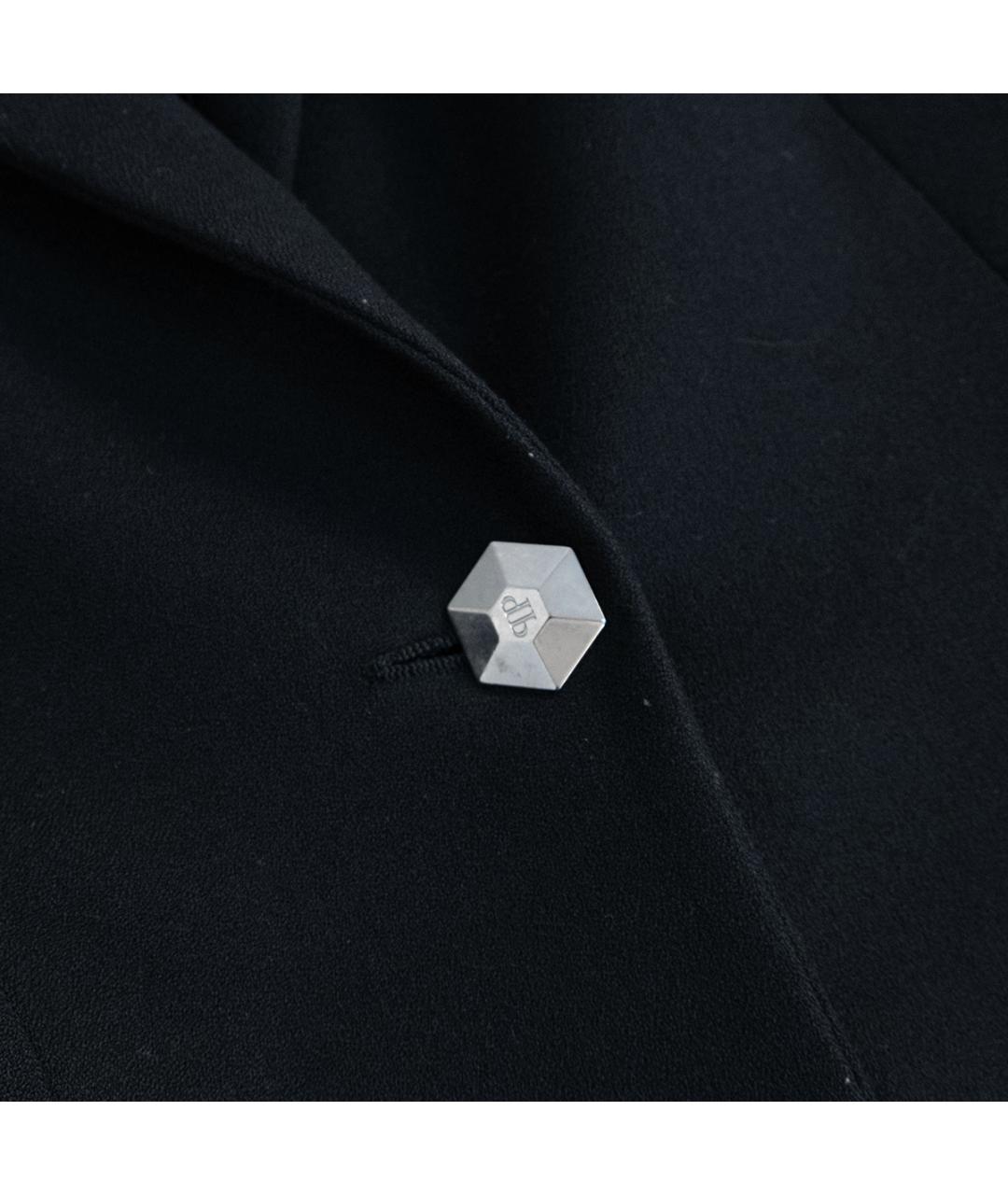 PHILIPP PLEIN Черный вискозный жакет/пиджак, фото 4