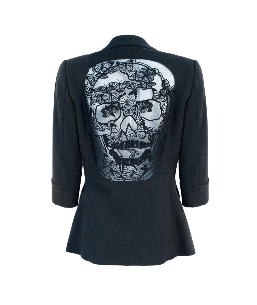 PHILIPP PLEIN Черный вискозный жакет/пиджак, фото 2